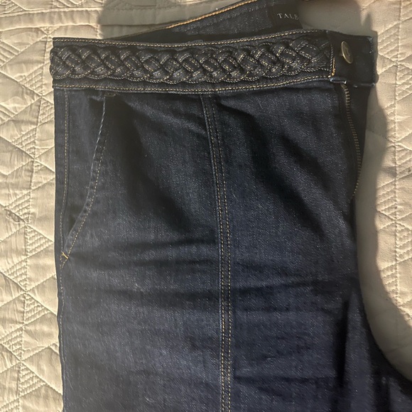 Talbots Dark Blue Flare Jeans - Picture 4 of 5